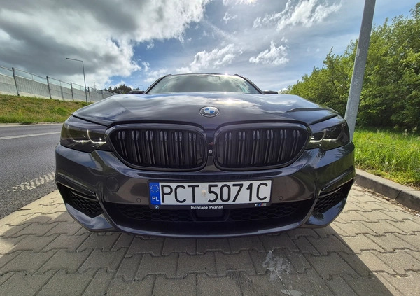 BMW Seria 5 cena 104000 przebieg: 228000, rok produkcji 2017 z Czarnków małe 529